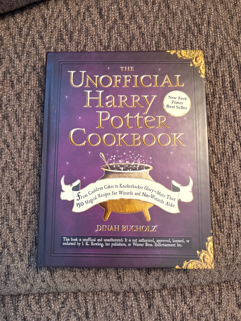 Unoffficial Harry Potter Pottery Cookbook - Purple Edition